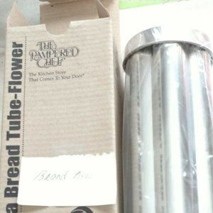 The Pampered Shelf Valtompia Bread Tube-Flower # 1550 new in box